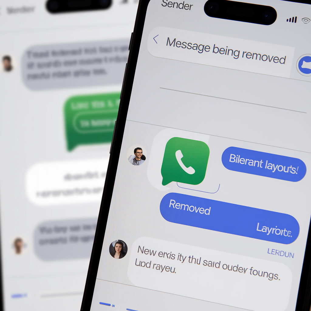 Suppression de message pour tous dans Google Messages.