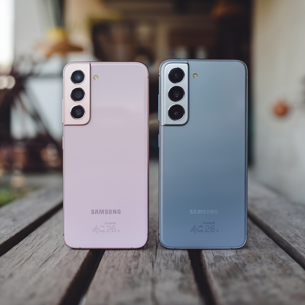 Comparaison Samsung Galaxy S25 et S26