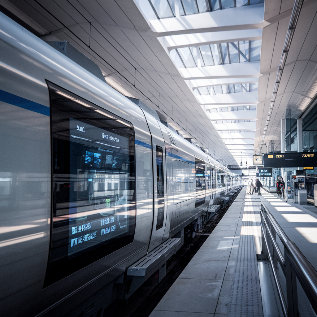 Innovations futures en transport par Alstom et SupMicrotech.