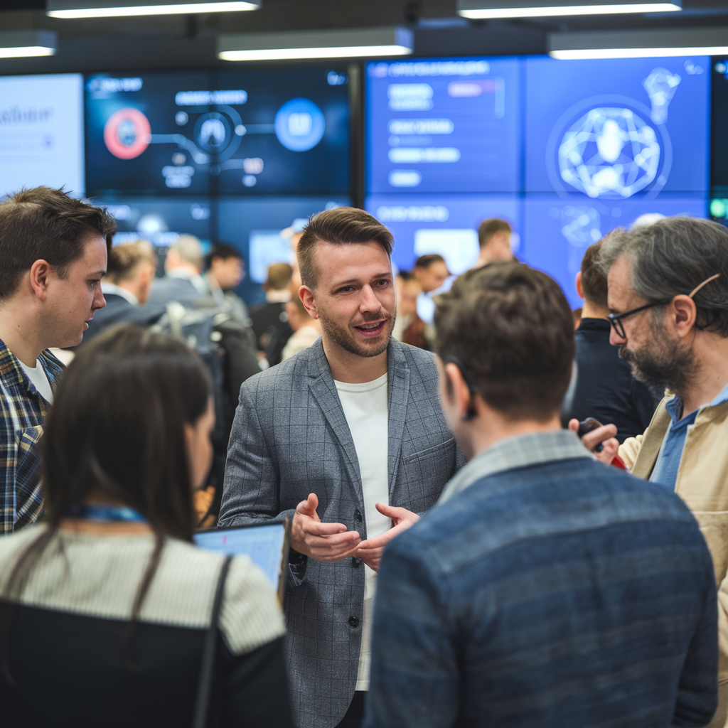 Incubateur de startups avec entrepreneurs français et suédois.