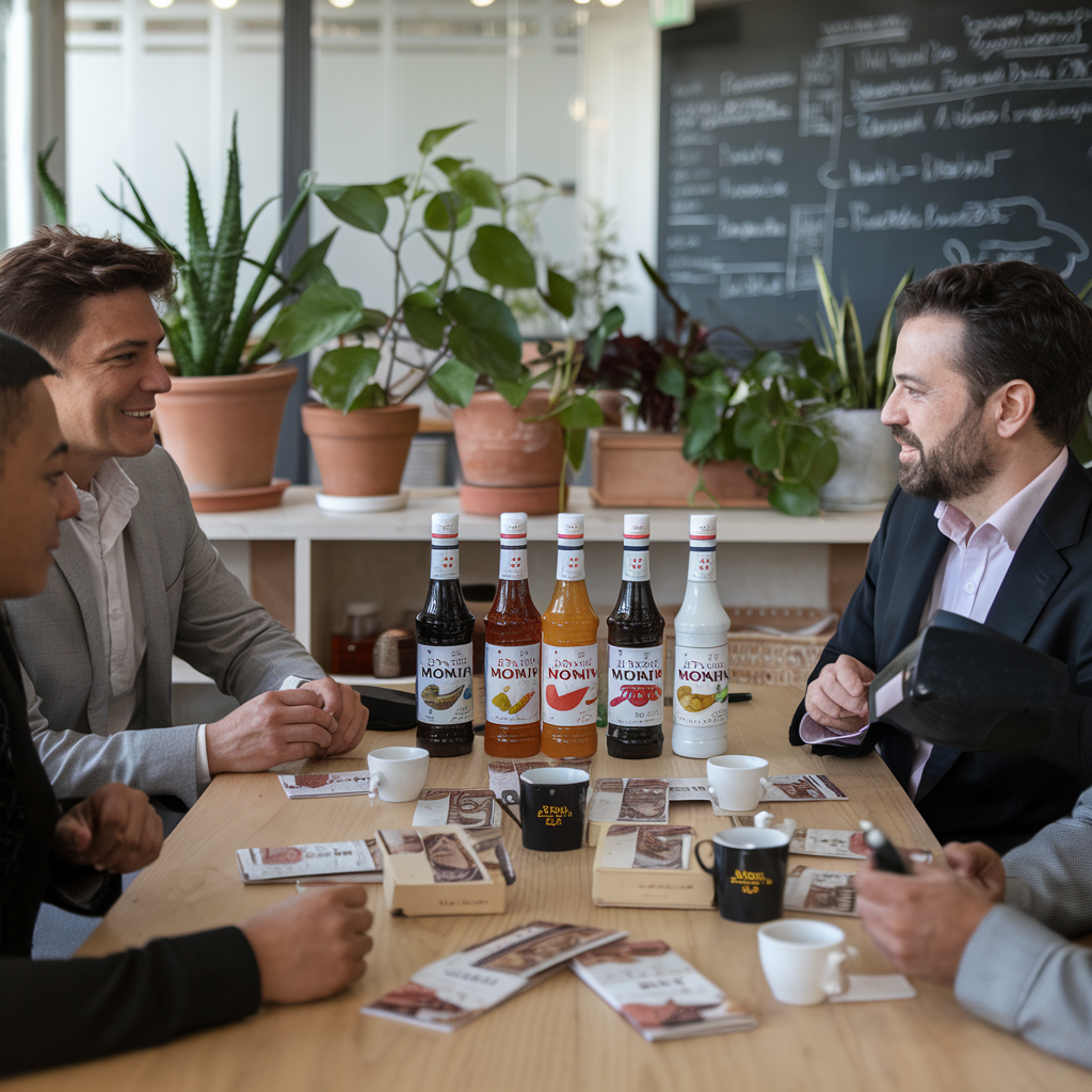 Rencontre entre Litha Espresso et Monin