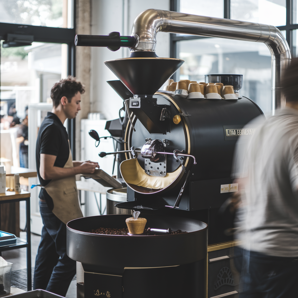 Torréfaction écoresponsable chez Litha Espresso