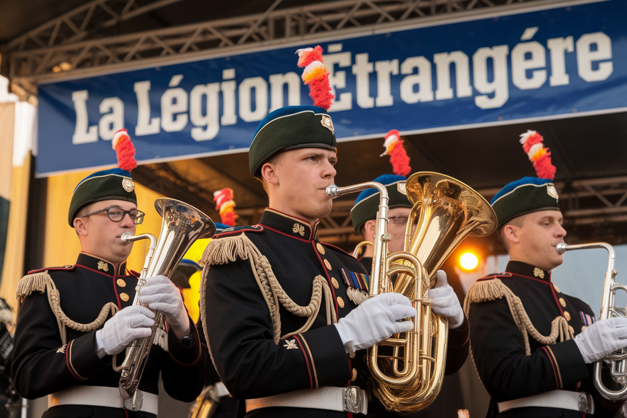 La Légion étrangère et la musique militaire, entre tradition et spectacle