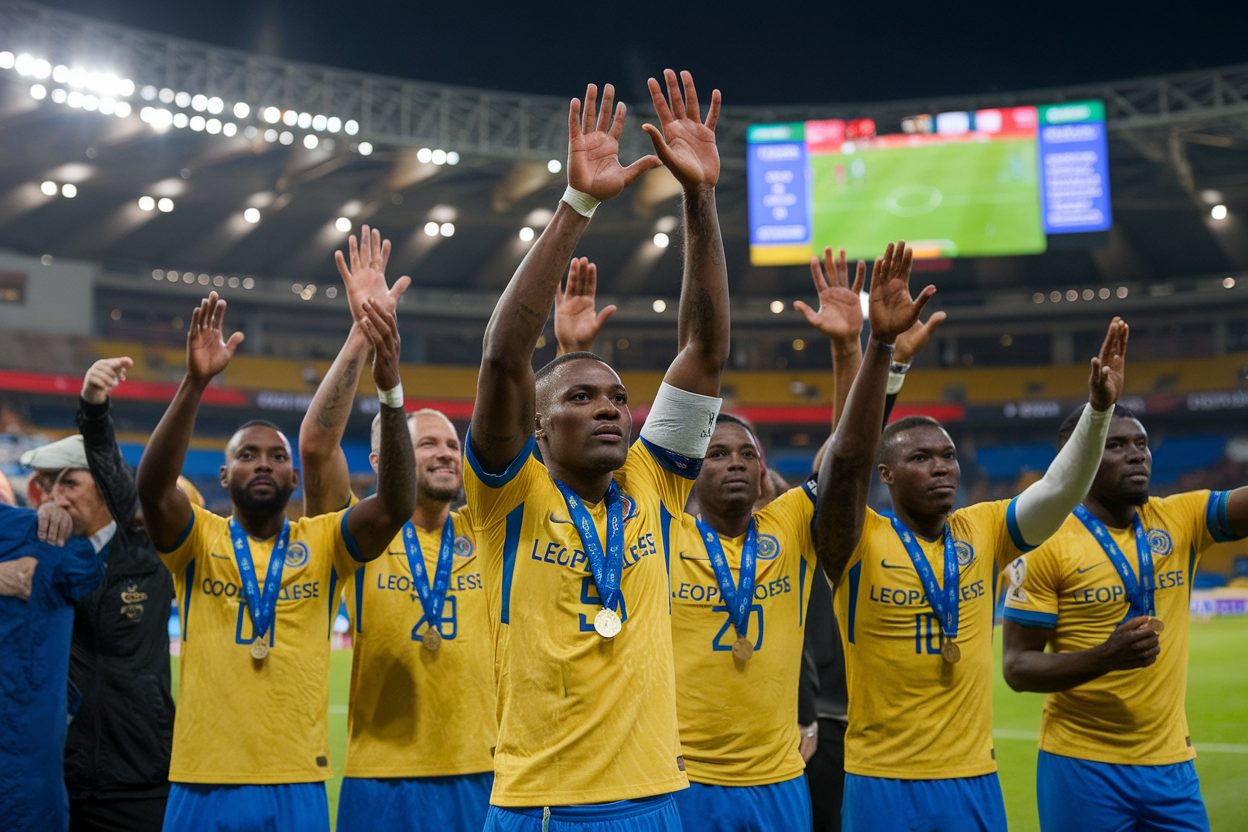 Ce que les Léopards du Congo gagnent au quotidien avec ce résultat