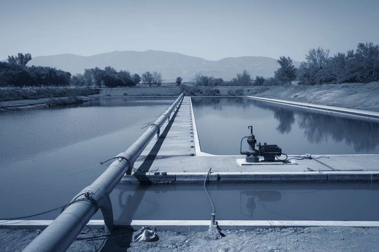 De la mégabassine au quai: une chaîne irrigation, stockage, export