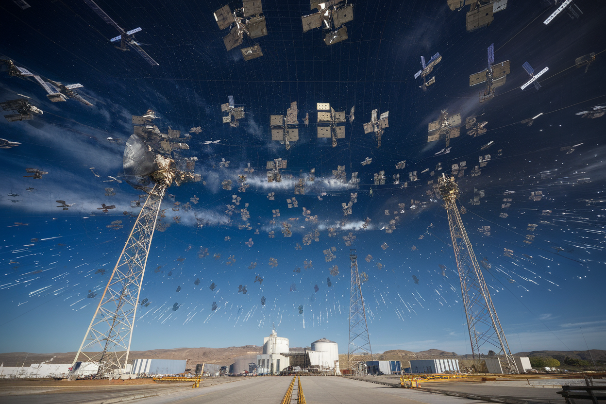 Un brouillage depuis l'espace et un signal puissant proche des fréquences GPS