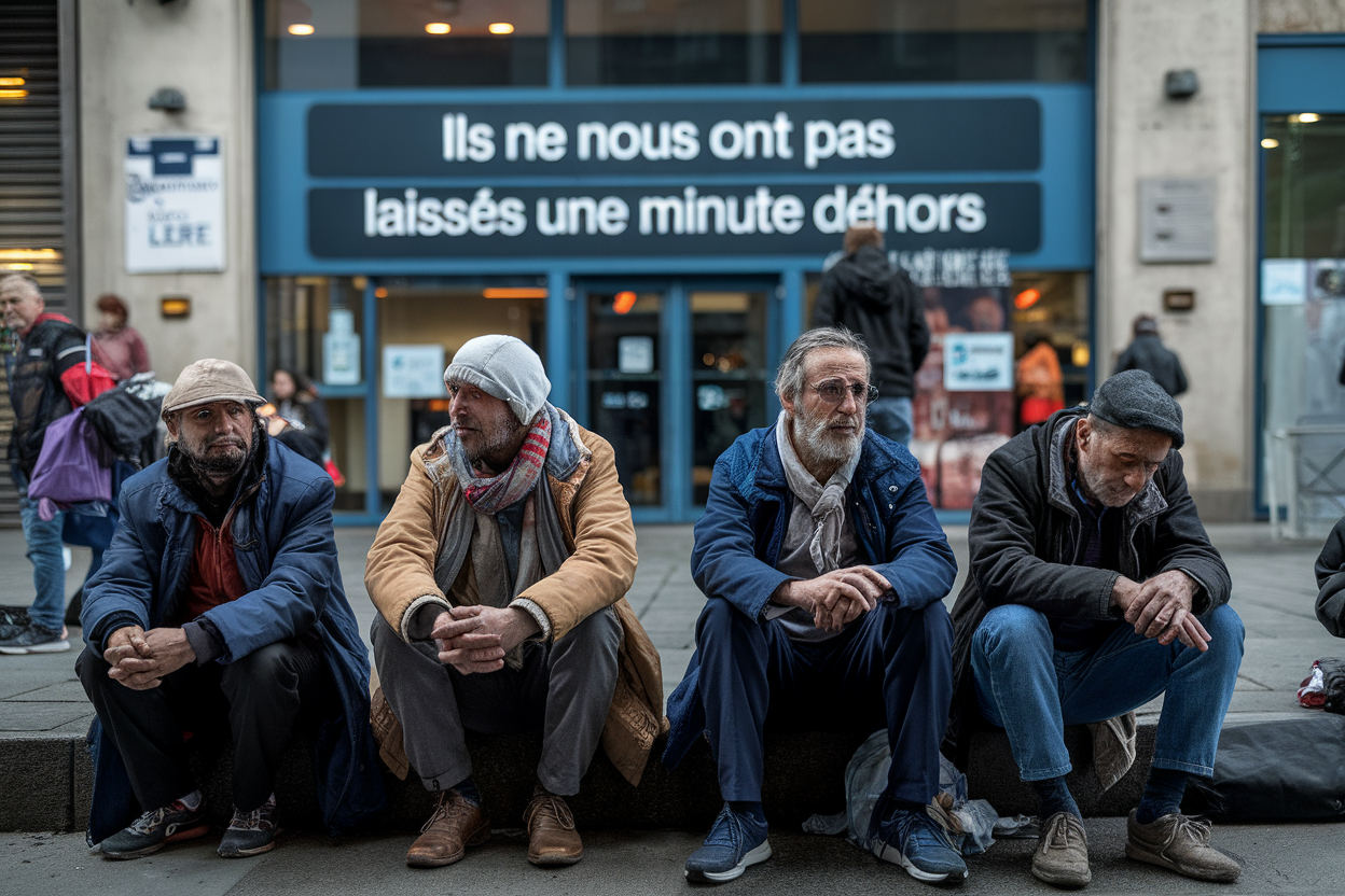 Ils ne nous ont pas laissés une minute dehors: ce que dit la phrase sur la précarité