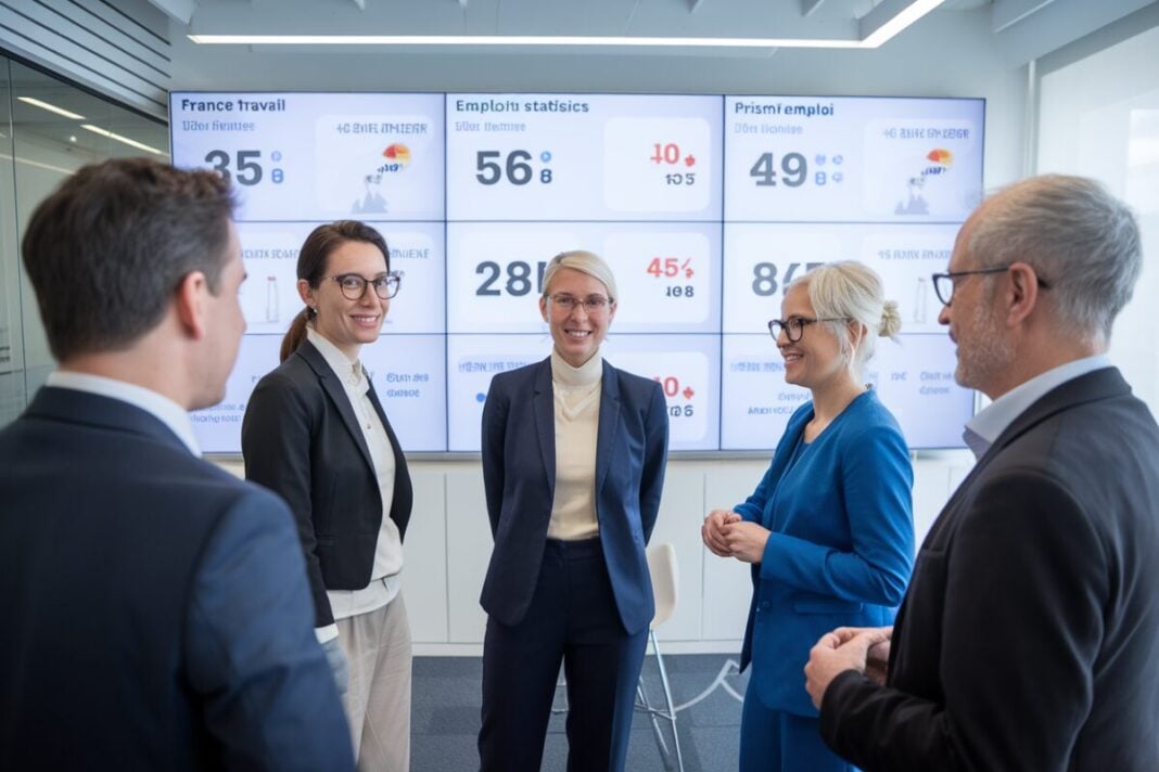 Collaboration entre France Travail et Prism'Emploi Réunion professionnelle entre France Travail et Prism'Emploi