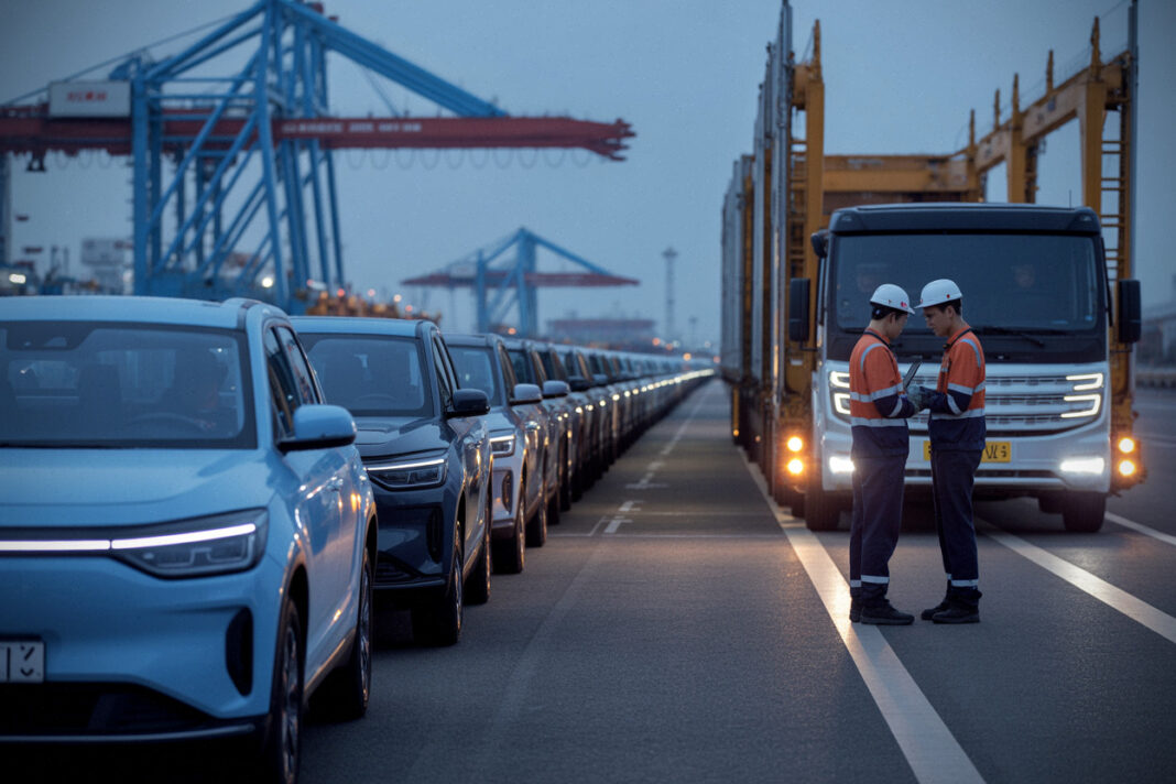 47319eb2e22d8c29 La Chine exporte une voiture sur deux en 2026 et dépasse 2019 en un seul mois, un seuil mondial inédit